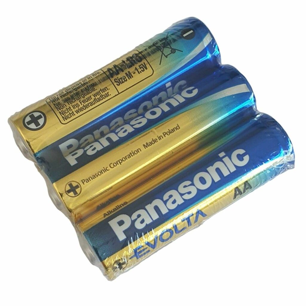 PILA ALCALINA AA EVOLTA PANASONIC PACK X3