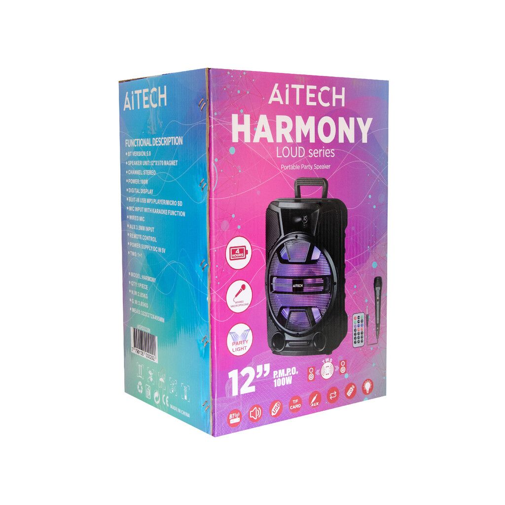 Parlante Aitech Harmony Bluetooth